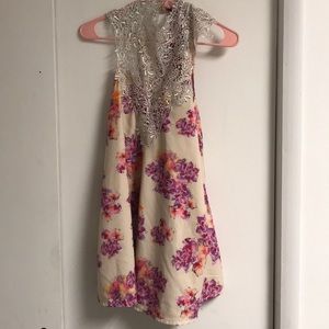 Sabo Skirt Floral Dress XS